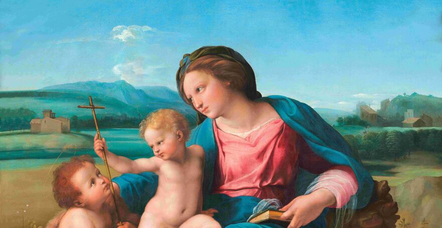 Raphael, The Alba Madonna, c. 1510