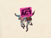 'After the Act' text over two people leaping in the air. On cream coloured background.